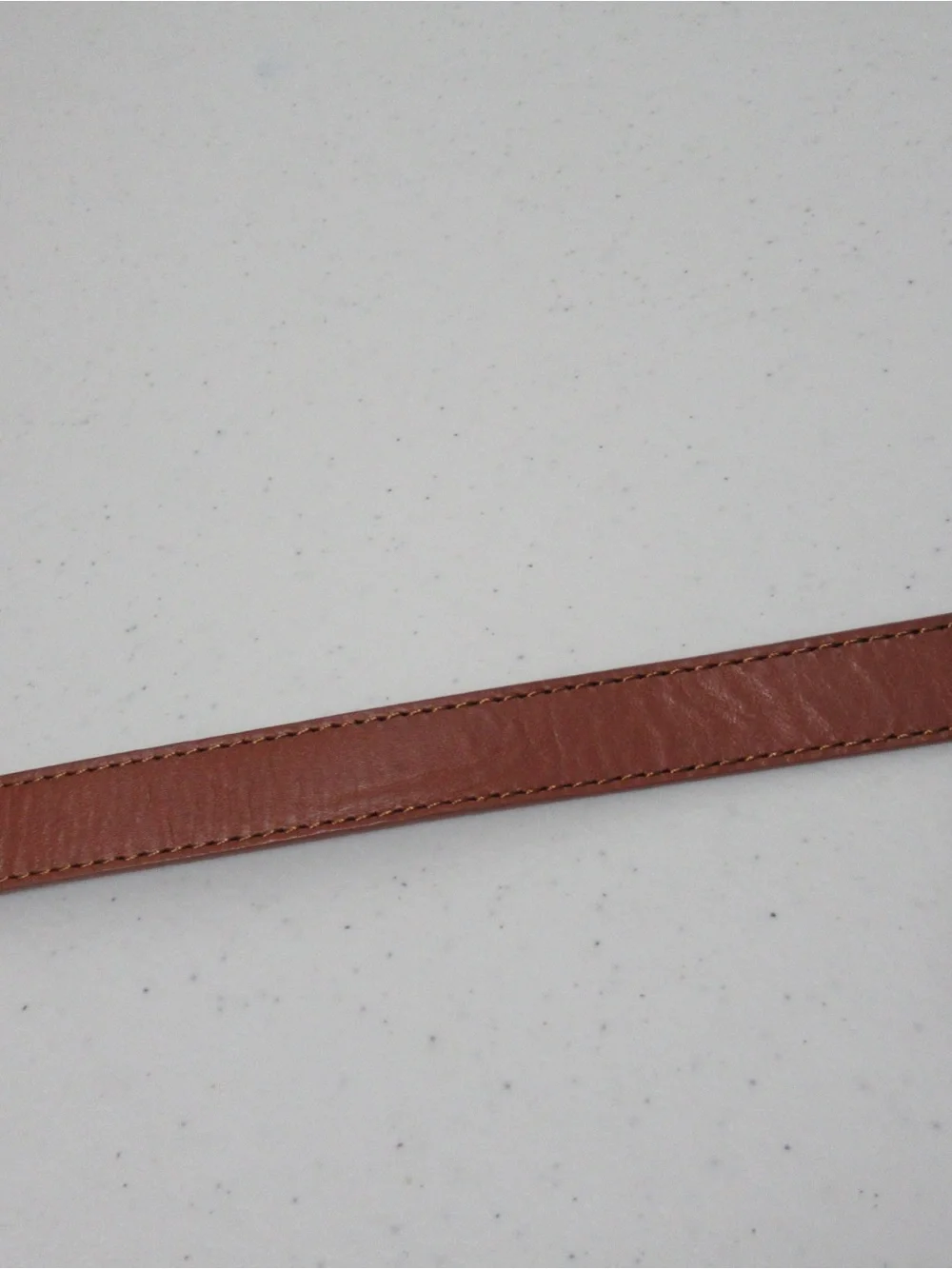 Gap Colorblock Pink and Brown Leather Belt Size Small